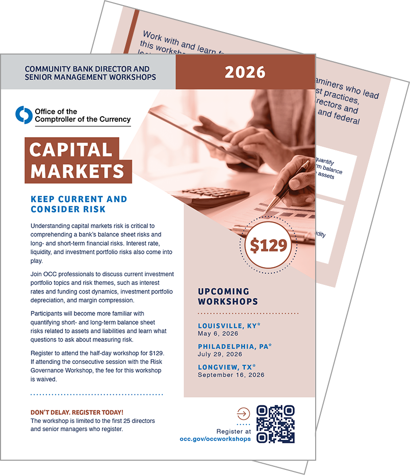 Capital Markets Workshop Brochure