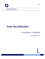 Comptroller's Handbook: Asset Securitization Cover Image