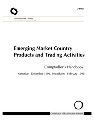 Comptroller's Handbook: Emerging Market Country Products and Trading Activities Cover Image