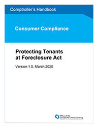 Comptroller's Handbook: Protecting Tenants at Foreclosure Act Cover Image