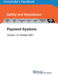 Comptroller's Handbook: Payment Systems Cover Image