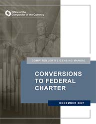 Licensing Manual - Conversions to Federal Charter Cover Image