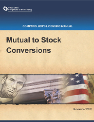 Licensing Manual - Mutual to Stock Conversions Cover Image