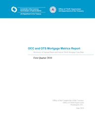 Mortgage Metrics Q1 2010 Cover Image